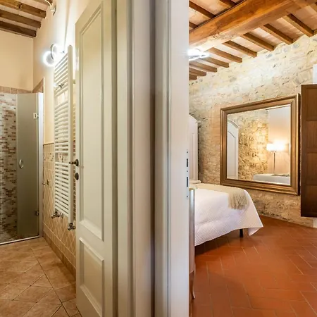 아파트 Le Polle Di Meletro - Exclusive Tuscan With Private Pool & Panoramic Glass Sauna