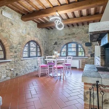 Le Polle Di Meletro - Exclusive Tuscan With Private Pool & Panoramic Glass Sauna 아파트 *