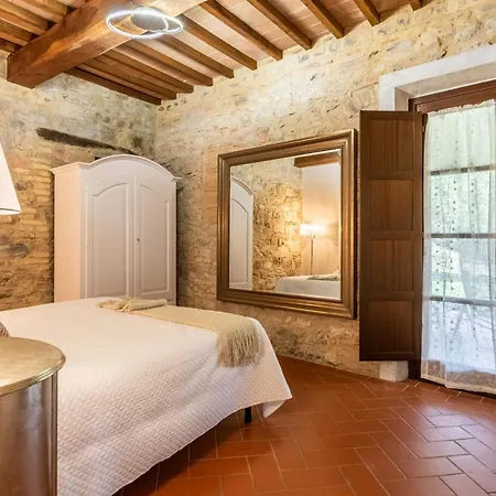 아파트 Le Polle Di Meletro - Exclusive Tuscan With Private Pool & Panoramic Glass Sauna