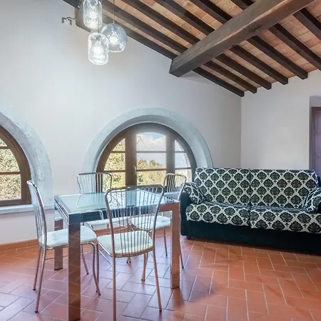 Le Polle Di Meletro - Exclusive Tuscan With Private Pool & Panoramic Glass Sauna 아파트 치아니