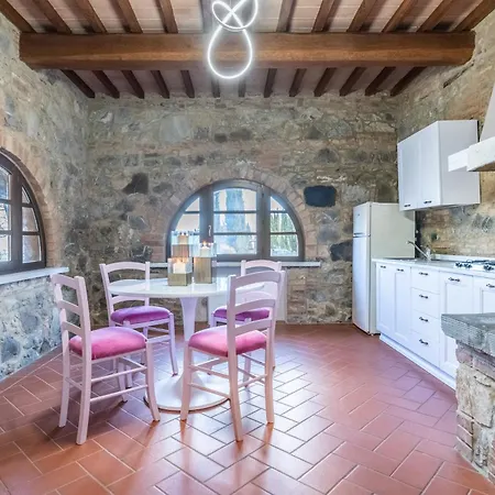 아파트 Le Polle Di Meletro - Exclusive Tuscan With Private Pool & Panoramic Glass Sauna